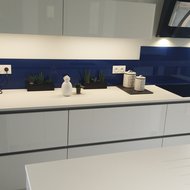 Crédence Dekton Bleu