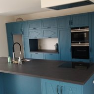 Cuisine Dekton Sirius Bleu